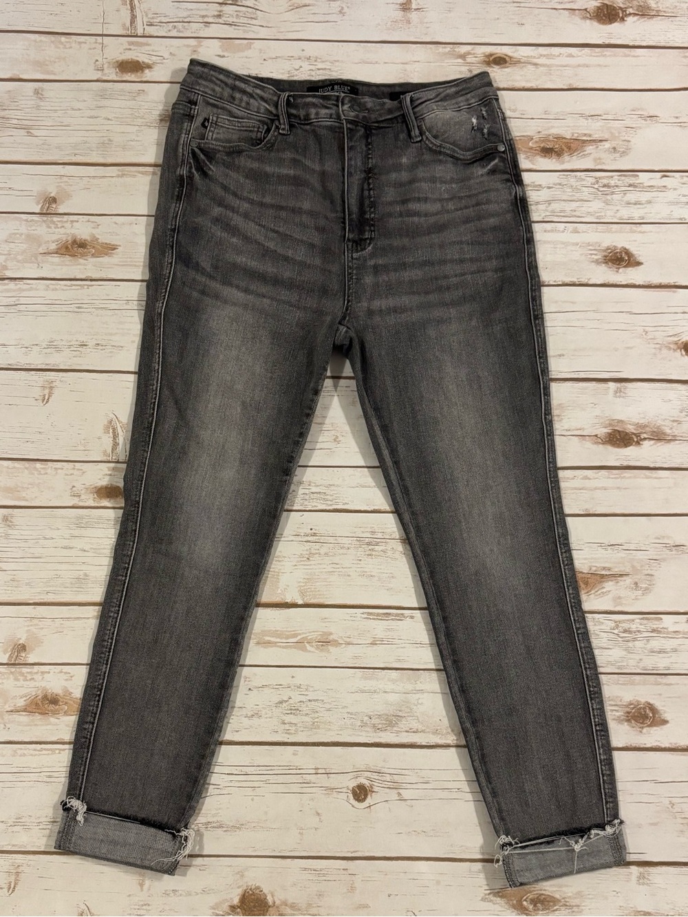 Judy Blue Black Wash Skinny Fit Jeans Size 13/31
